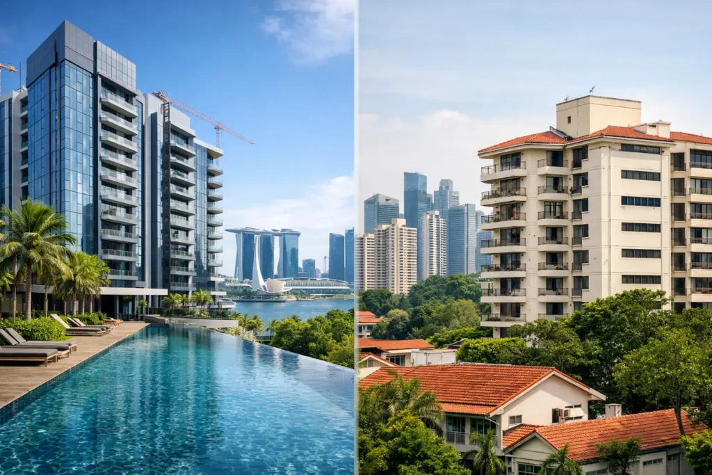 New Launch Condo Versus Resale in Singapore